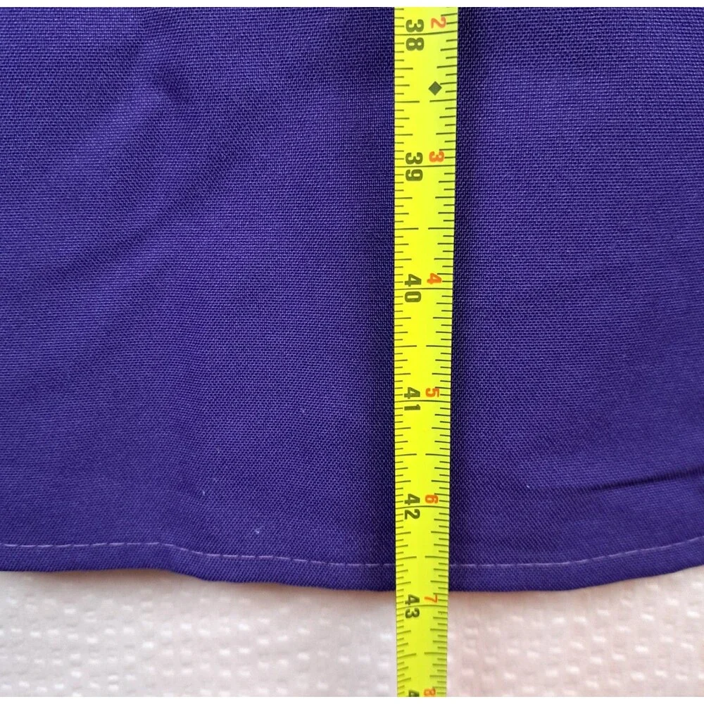 Vintage Kelley Abide Louisiana Cooking Apron Made In USA Magnolia State Purple